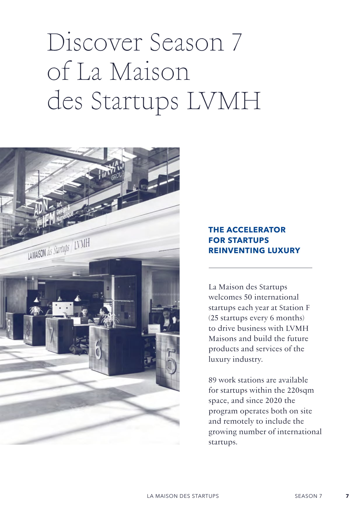 Discover La Maison Des Startups LVMH, a fast-track for startups to