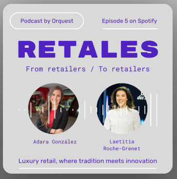Laetitia Roche-Grenet, director of LVMH Open Innovation, discusses the  luxury retail sector and its evolution in RETALES - La Maison des Startups